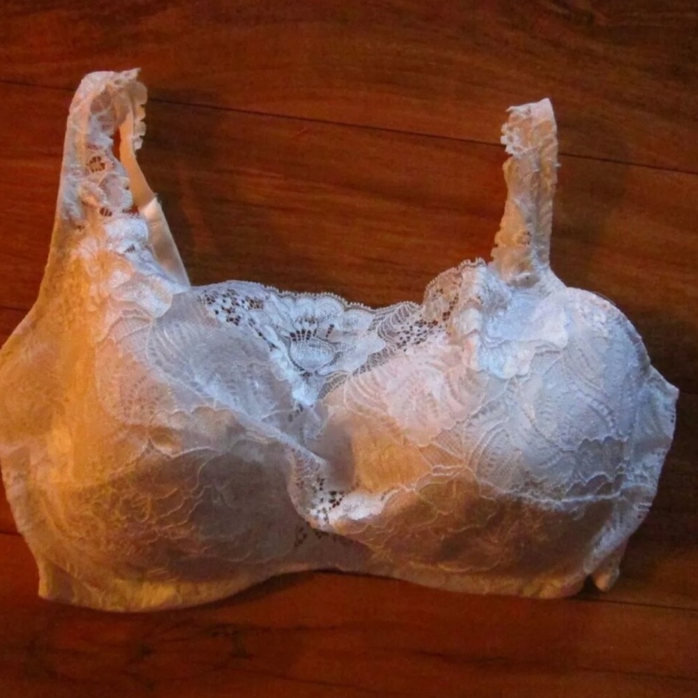 Soma White Lace Bra